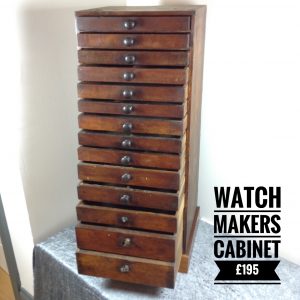 Watch makers cabinet